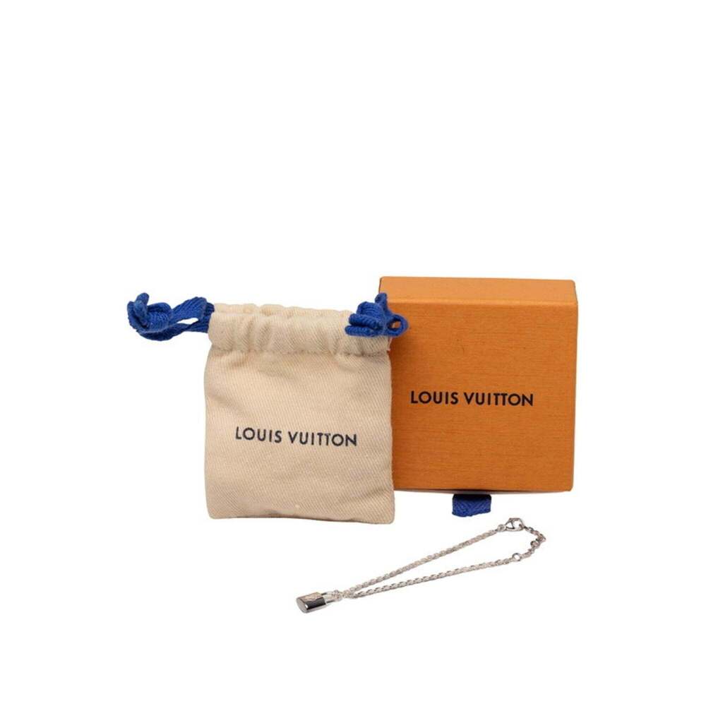 LOUIS VUITTON Silver Lockit Charm Bracelet - Picture 6 of 6